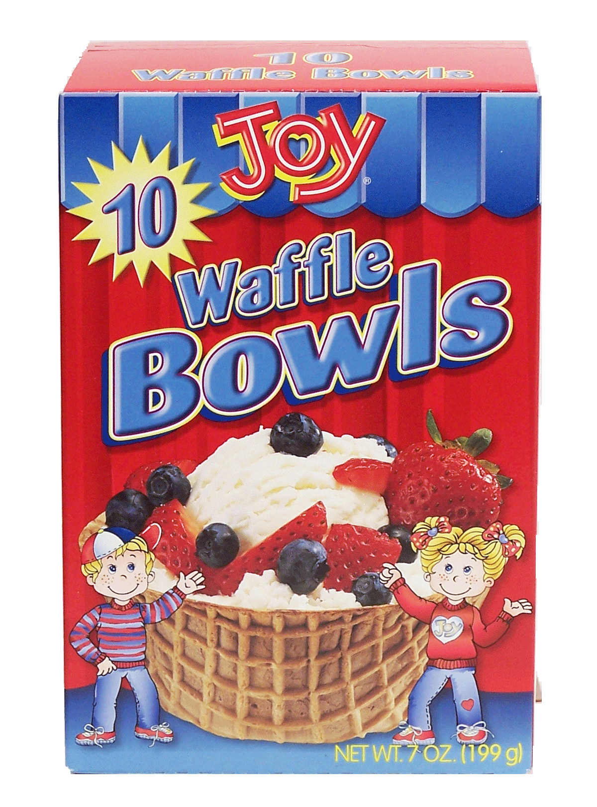 Joy  waffle ice cream bowls, 10-count Full-Size Picture